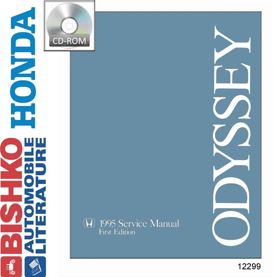bishko automotive literature - Shop Service Repair Manual CD Engine Drivetrain Wiring OEM for The 1995 Honda Odyssey