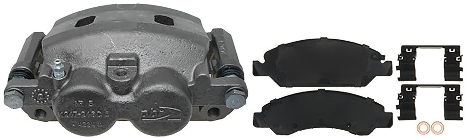 ACDelco Gold 18R2659PV Disc Brake Caliper Assembly with Semi-Metallic Pads (Loaded Police), Remanufactured
