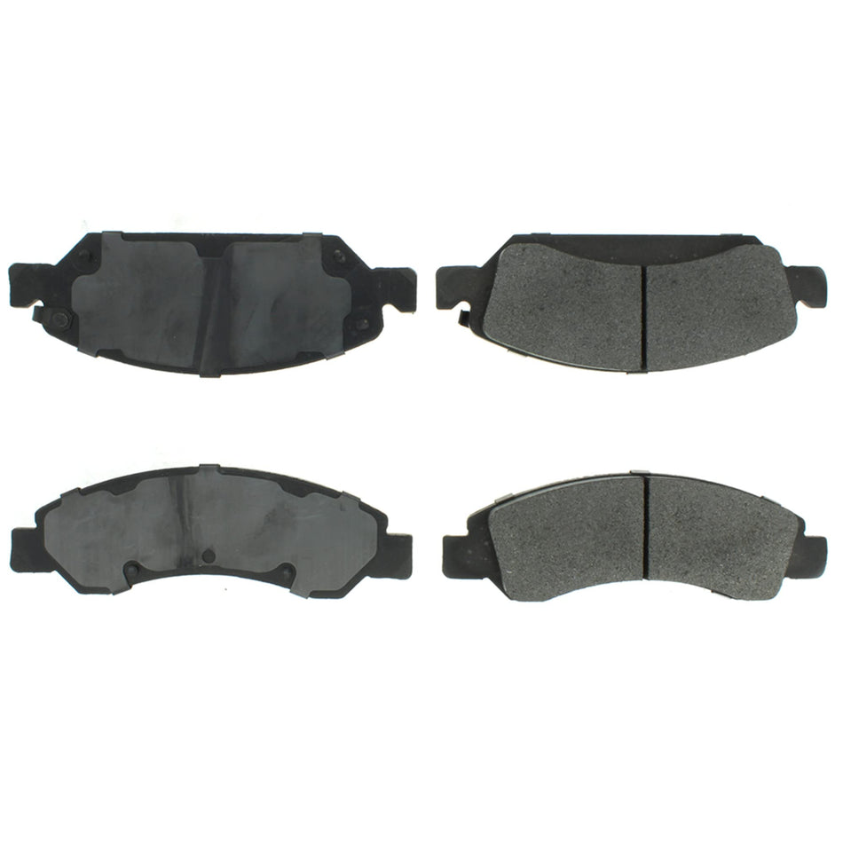 Centric 105.13541 Posi Quiet Premium Ceramic Disc Brake Pad Set For Select Toyota Model Years