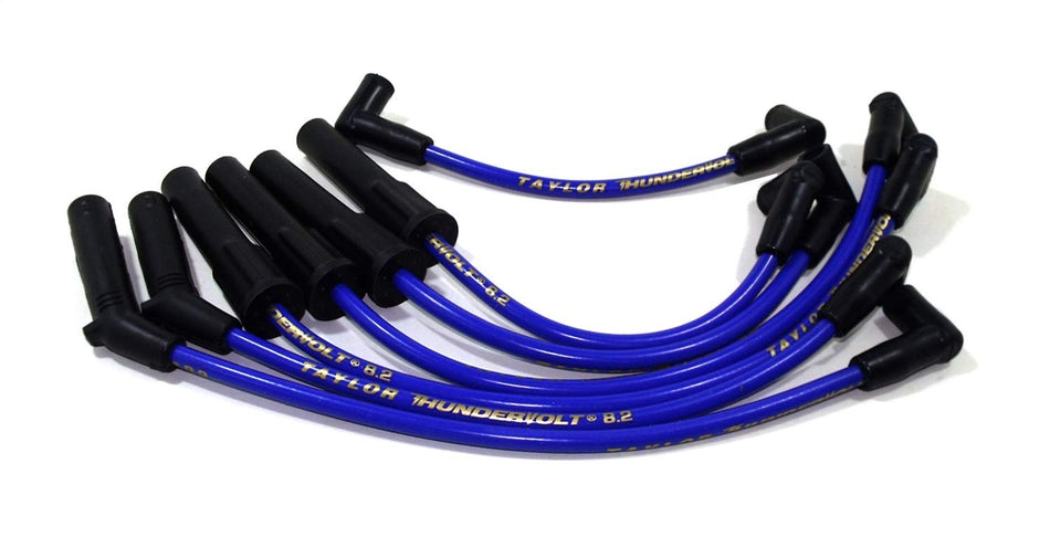 Taylor Cable 84649 Thundervolt 8.2 custom 6 cyl blue