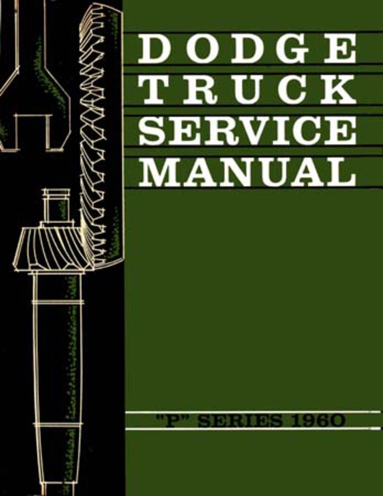 bishko automotive literature 1960 Dodge Pickup Truck Shop Service Repair Manual Book Engine Drivetrain Wiring