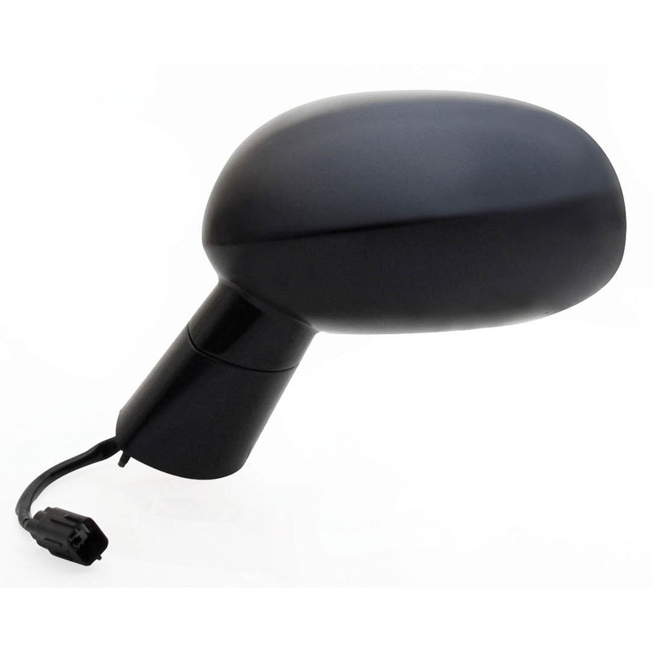 Fit System Driver Side Mirror for Dodge Challenger, Black PTM, Foldaway, Heated Power