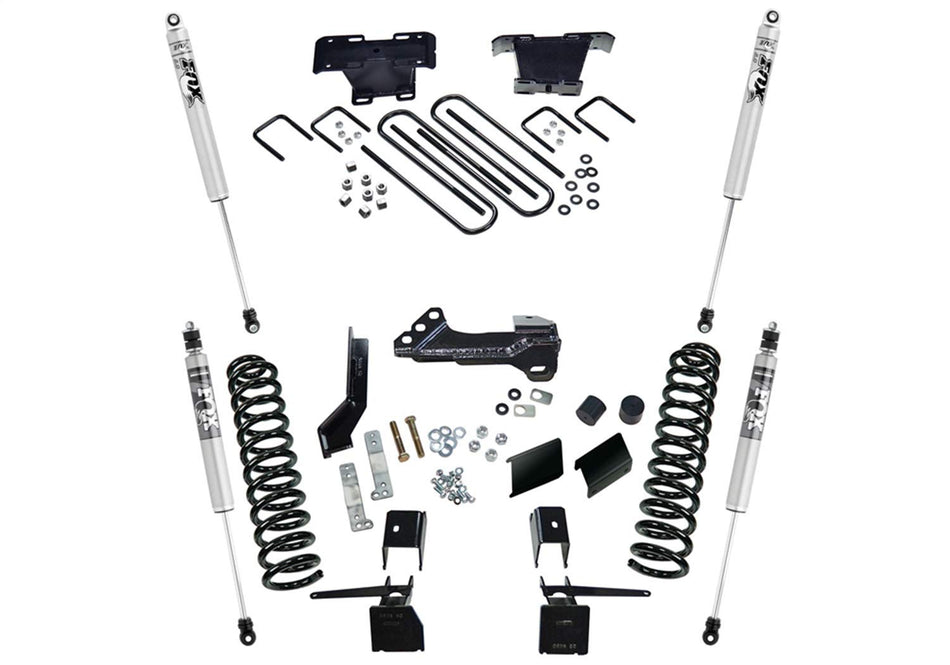 RealTruck SUPERLIFT SUSPENSION 6" Lift Kit for Ford F-250/F-350 | Complete Lift Kit with Front & Rear Shadow Series Shocks | K167 | Fits 2017-2022 Ford F-250 / F-350 4WD