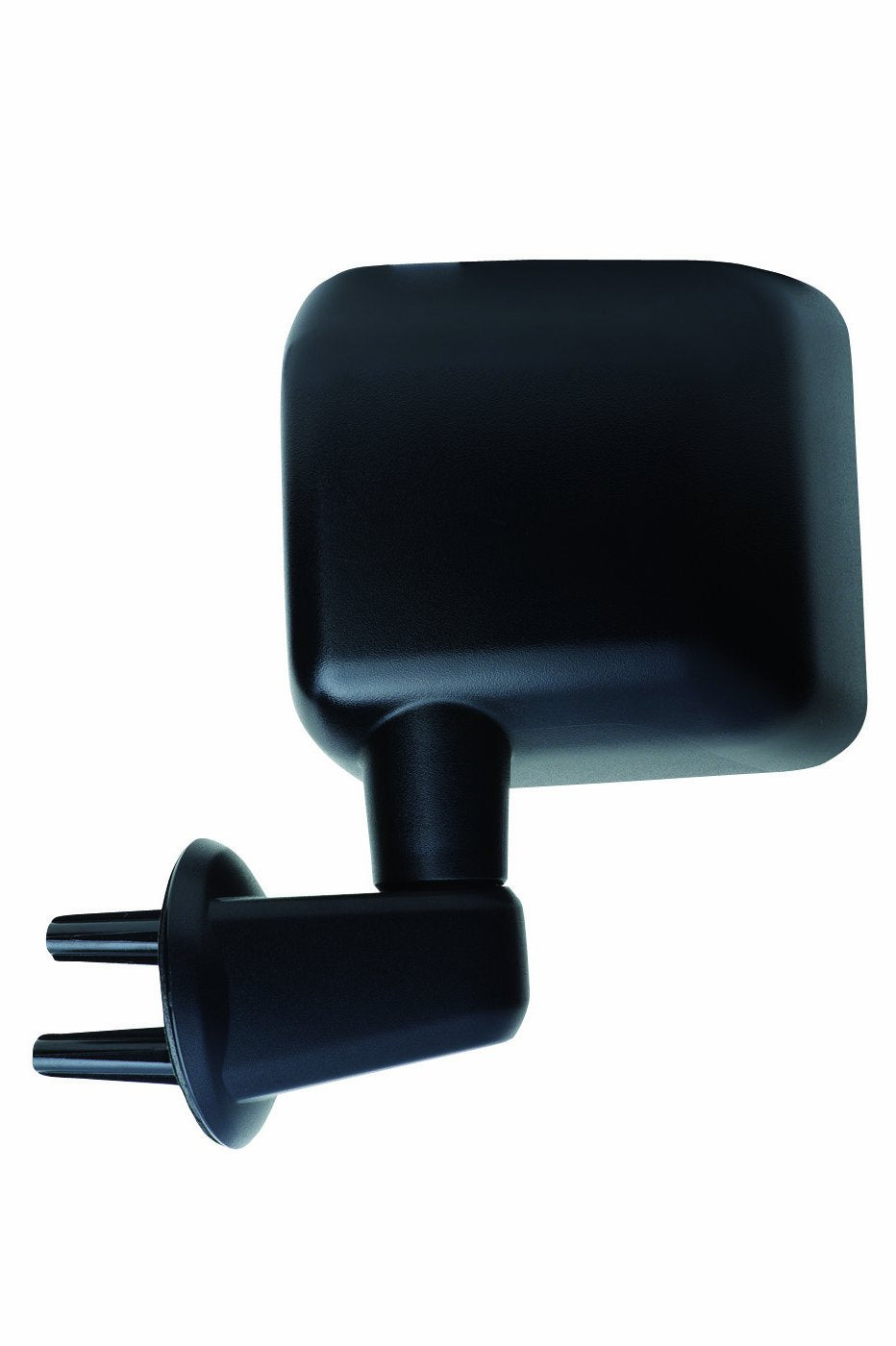 Fit System Driver Side Mirror for Jeep Wrangler Full/Half Door, Wrangler JK, Textured Black, Foldaway, Manual