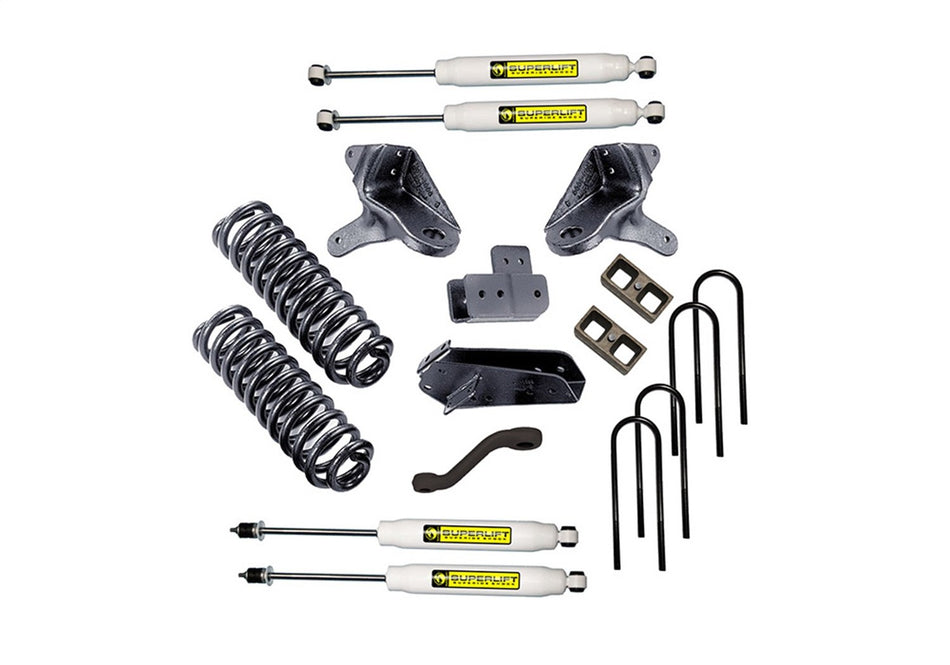 RealTruck SUPERLIFT SUSPENSION 6" Lift Kit for Ford F-150 | Complete Lift Kit with Front & Rear Shadow Series Shocks | K560 | Fits 1980-1996 Ford F-150 4WD