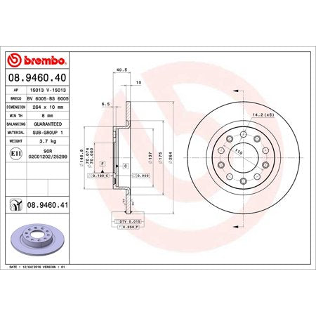 Brake Rotor - 8946041