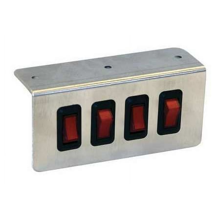 Switch Panel Quad On-off Illuminate - 6391004