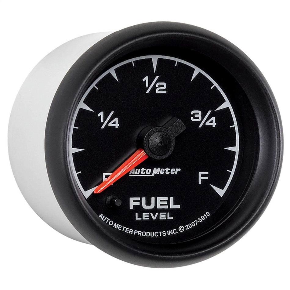 Auto Meter 5910 ES 2-1/16 Universal Stepper Full Sweep Electric Fuel Level Programmable Empty - Full Range Gauge