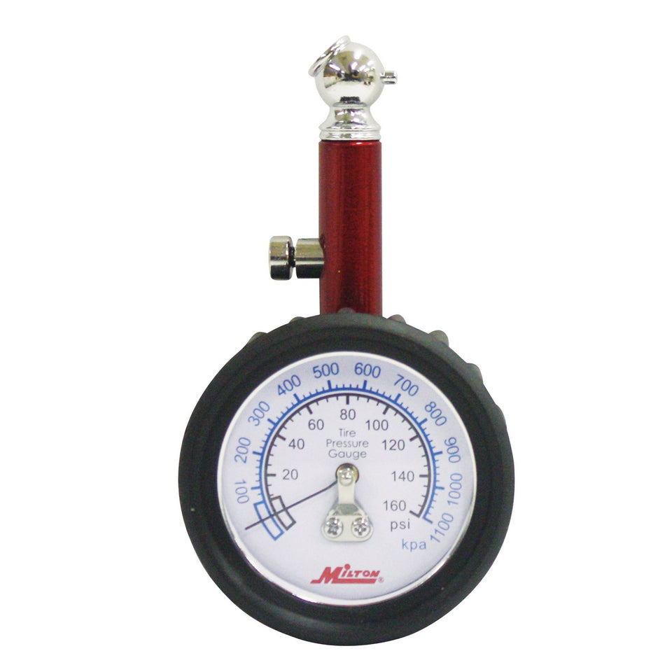 Milton S-933 0-160 PSI Dial Tire Gauge