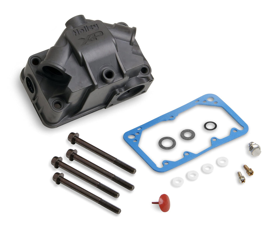 Holley 134-78HB Ultra XP Aluminum Fuel Bowl Kit - Hard Core Gray