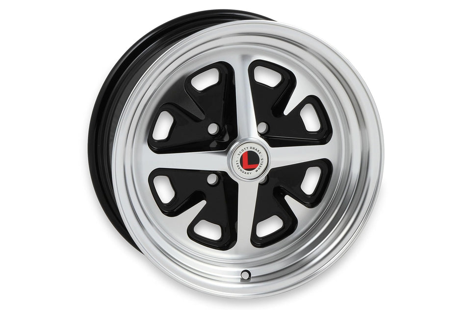 Drake Wheels 15 X 6 Magnum 400, 4 On 4.5 Bp, 3.75 Bs/Machined