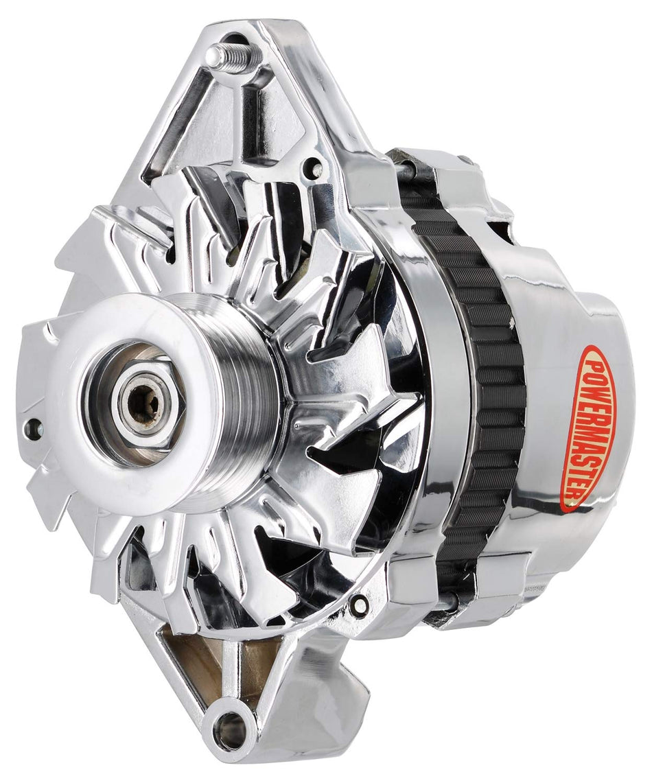 Powermaster 37914 Chrome GM CS130 Alternator 140A