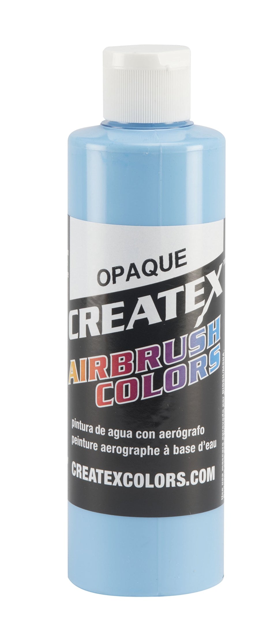 Createx Colors Paint for Airbrush, 8 oz, Opaque Sky Blue