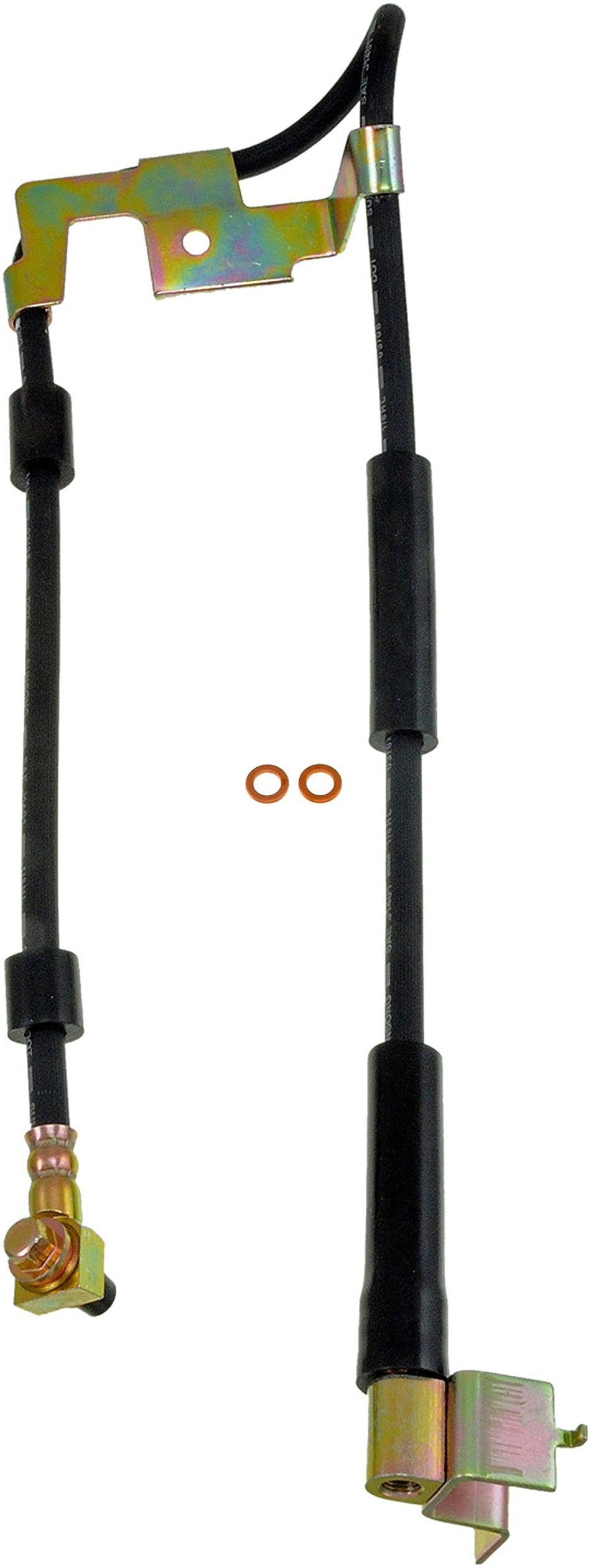 Dorman H380345 Front Driver Side Brake Hydraulic Hose Compatible with Select Dodge Models