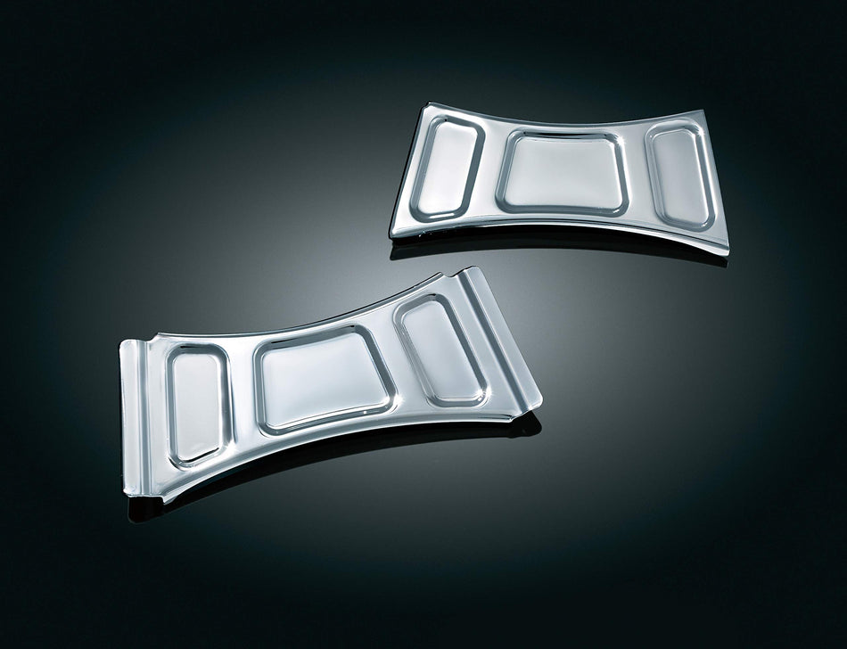 Kuryakyn 7774 Motorcycle Accent Accessory: Downtube Crossbrace Cover for 1999-2013 Harley-Davidson Motorcycles, Chrome