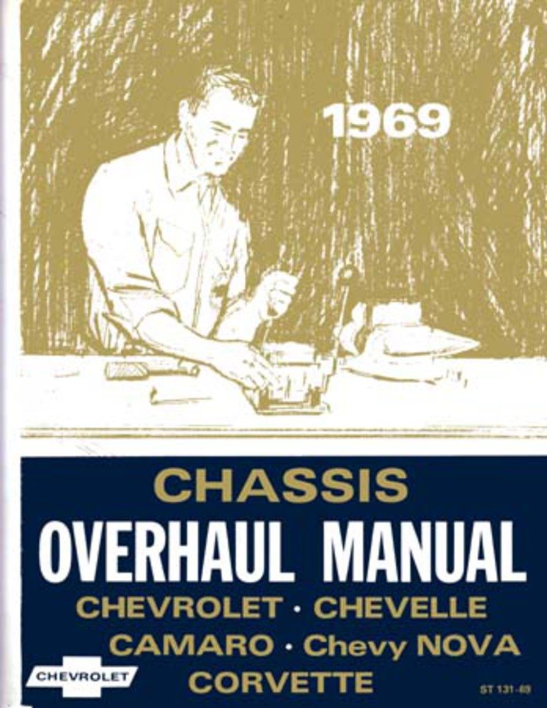 bishko automotive literature 1969 Camaro Chevelle Corvette Repair Overhaul Rebuild Shop Service Repair Manual