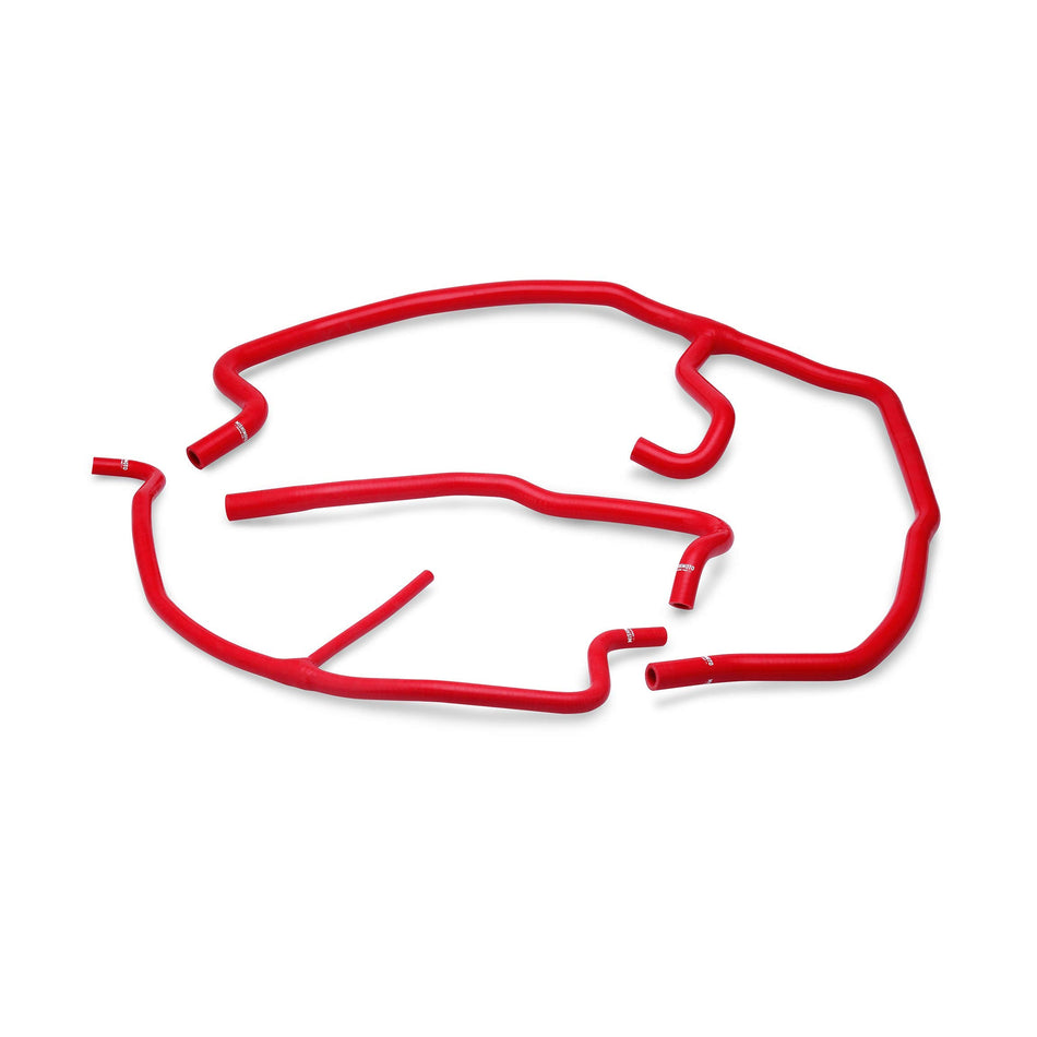 Mishimoto MMHOSE-VET-05ANCRD Ancillary Hose Kit Compatible With Chevrolet C6 Corvette Z06 2005-2008 Red