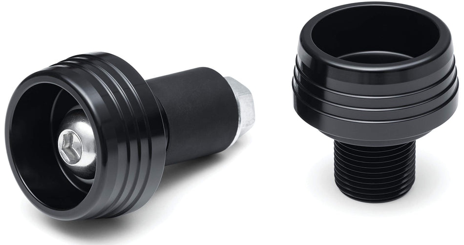 Kuryakyn 3813 Motorcycle Accessory: Lodestar Front Axle Sliders for BMW F 750 & 850 GS, Black, 1 Pair