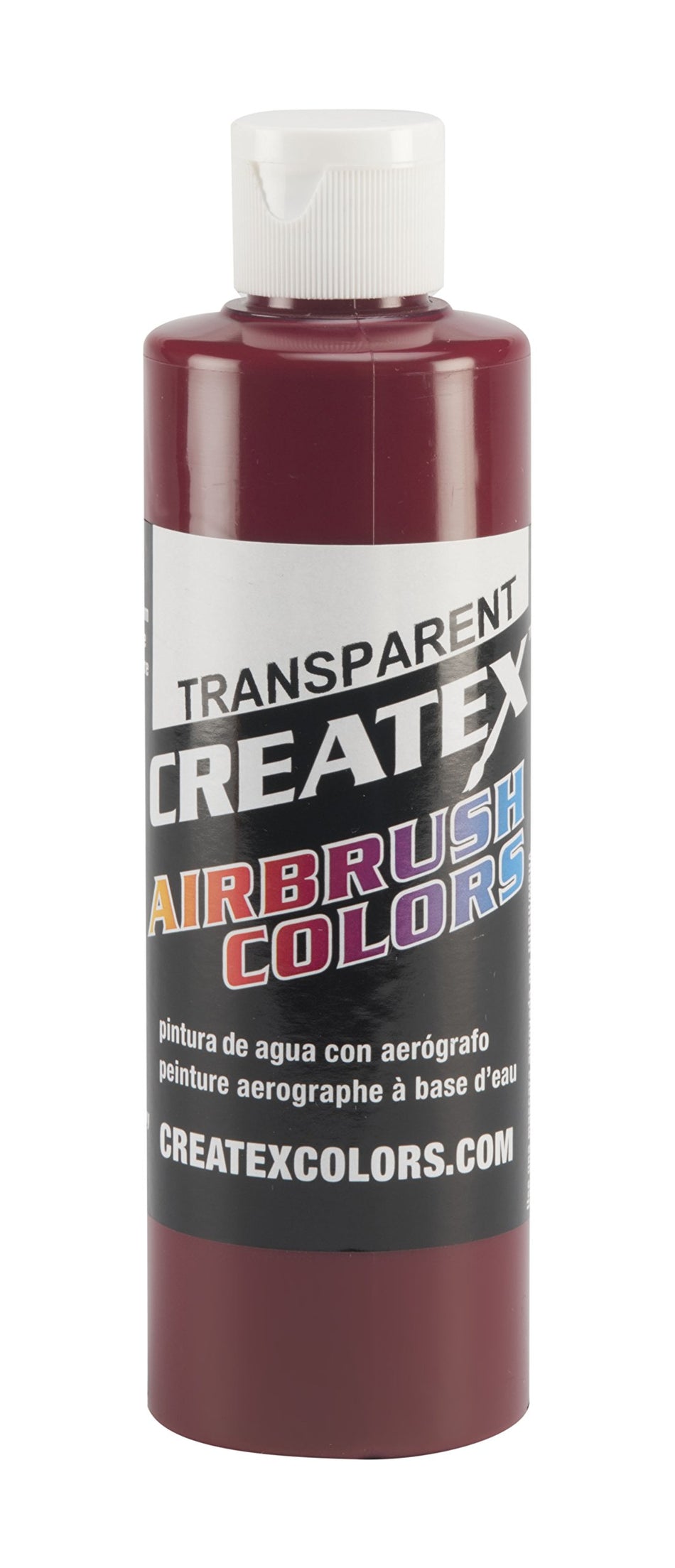 Createx Colors Paint for Airbrush, 8 oz, Transparent Burgundy