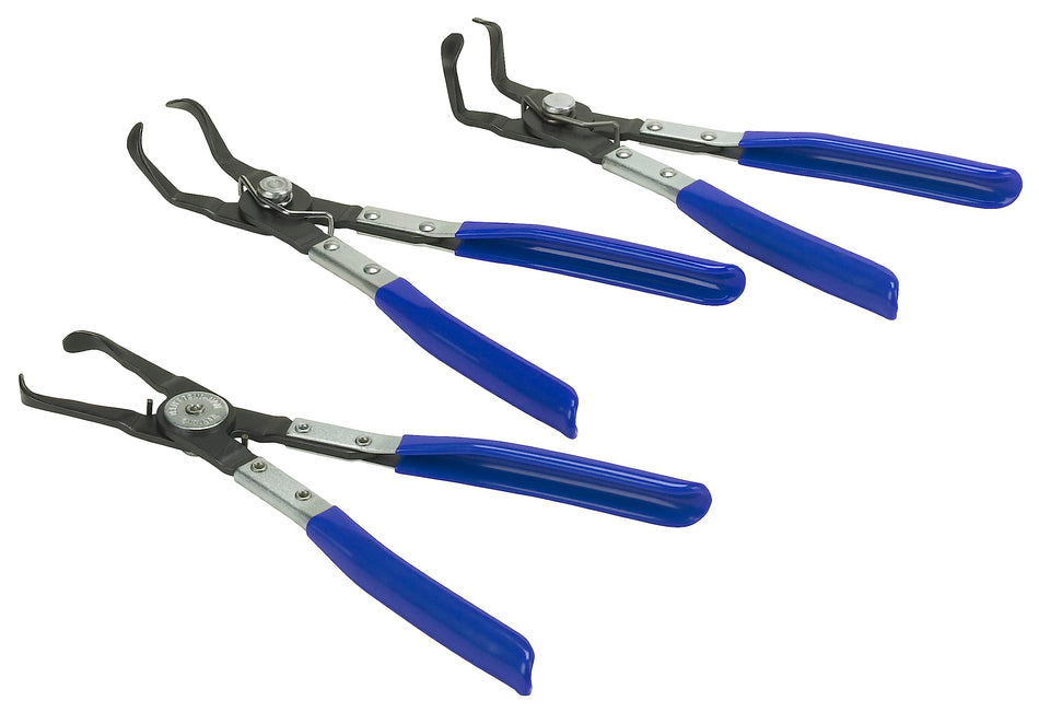 OTC 2497 3 Piece Push Pin/Body Clip Pliers Set