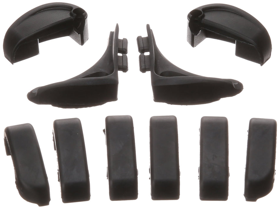 Kuryakyn 4448 Motorcycle Footpeg Components: Replacement Curb Feelers for Switchblade Pegs, Black