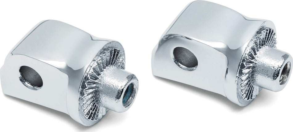 Kuryakyn Splined Passenger Peg Adapter for '18-'19 Softail, Chrome
