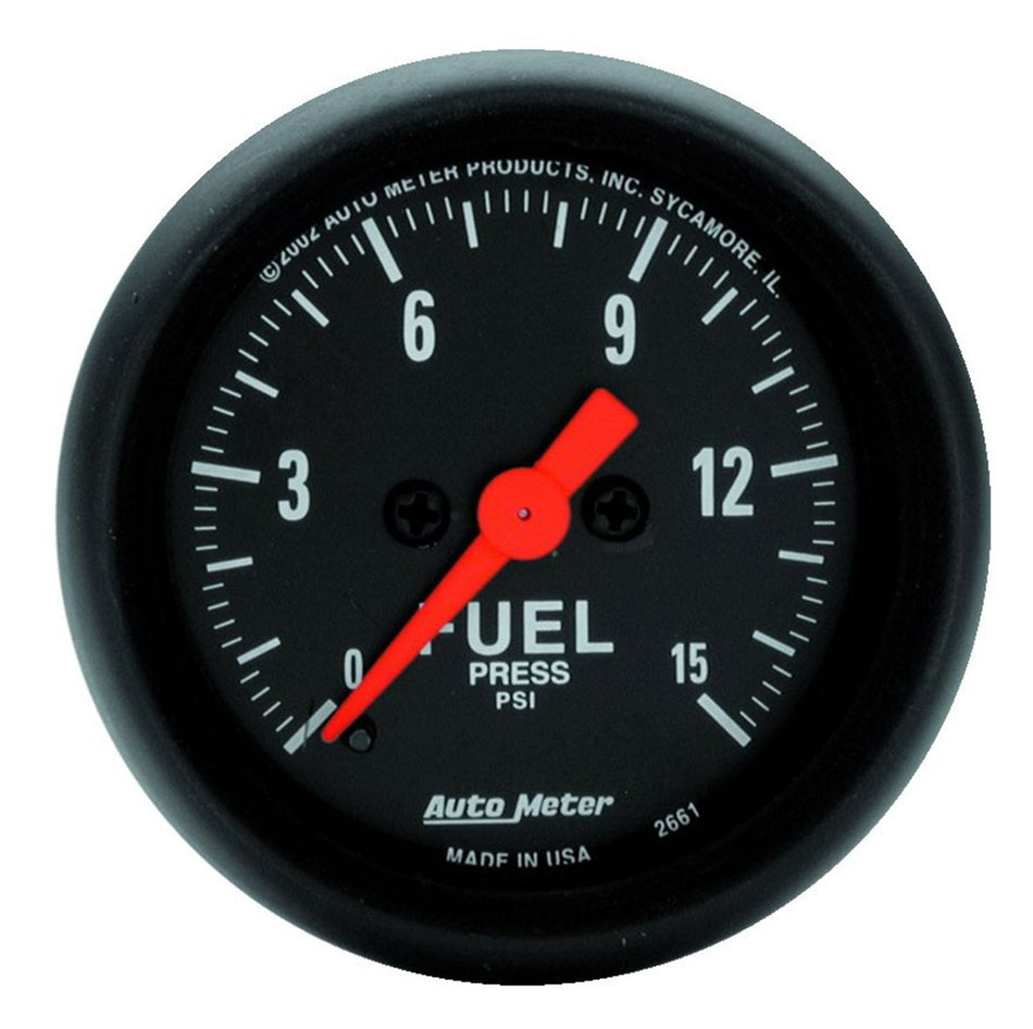 AUTO METER 2661 Z-Series Electric Fuel Pressure Gauge