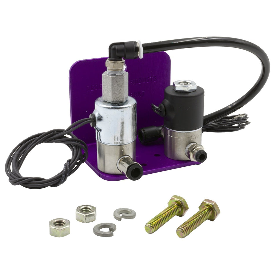Auto Meter SOL5 Air Solenoid (Dedenbear Premium 4-Way Remote Pack 1/4 And 5/32 Outlet)