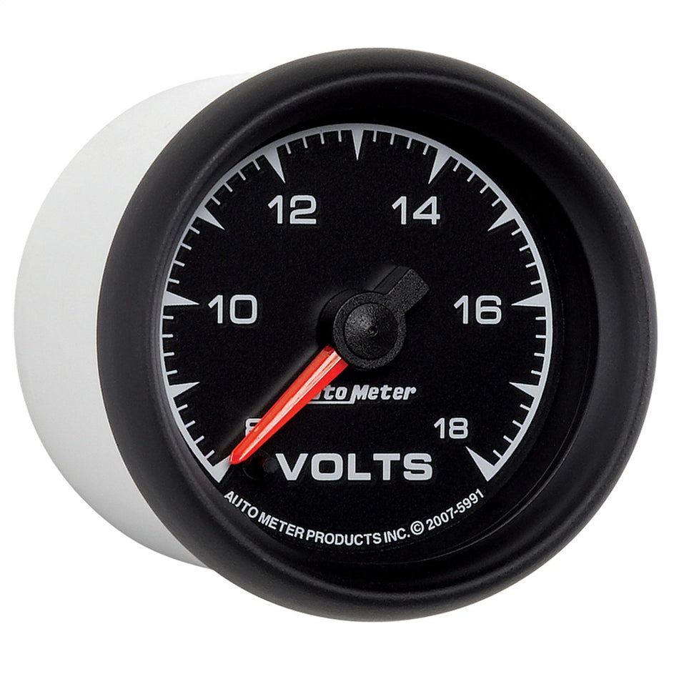 Auto Meter 5991 ES 2-1/16 8-18V Full Sweep Electric Voltmeter