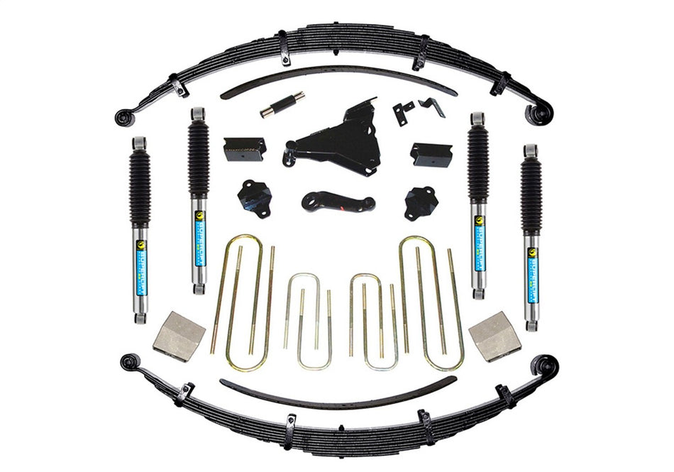 RealTruck SUPERLIFT SUSPENSION 4" Lift Kit for Ford F-250/F-350 | Complete Lift Kit with Front & Rear Shadow Series Shocks | K632 | Fits 2000-2004 Ford F-250 / F-350