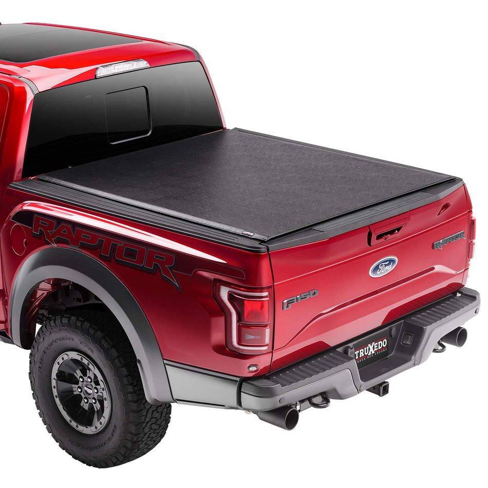 RealTruck TruXedo Lo Pro Soft Roll Up Truck Bed Tonneau Cover  557001  Fits 2016 - 2023 Toyota Tacoma (Excludes Trail Special Edition Storage Boxes) 6 2 Bed (73.7) , Black