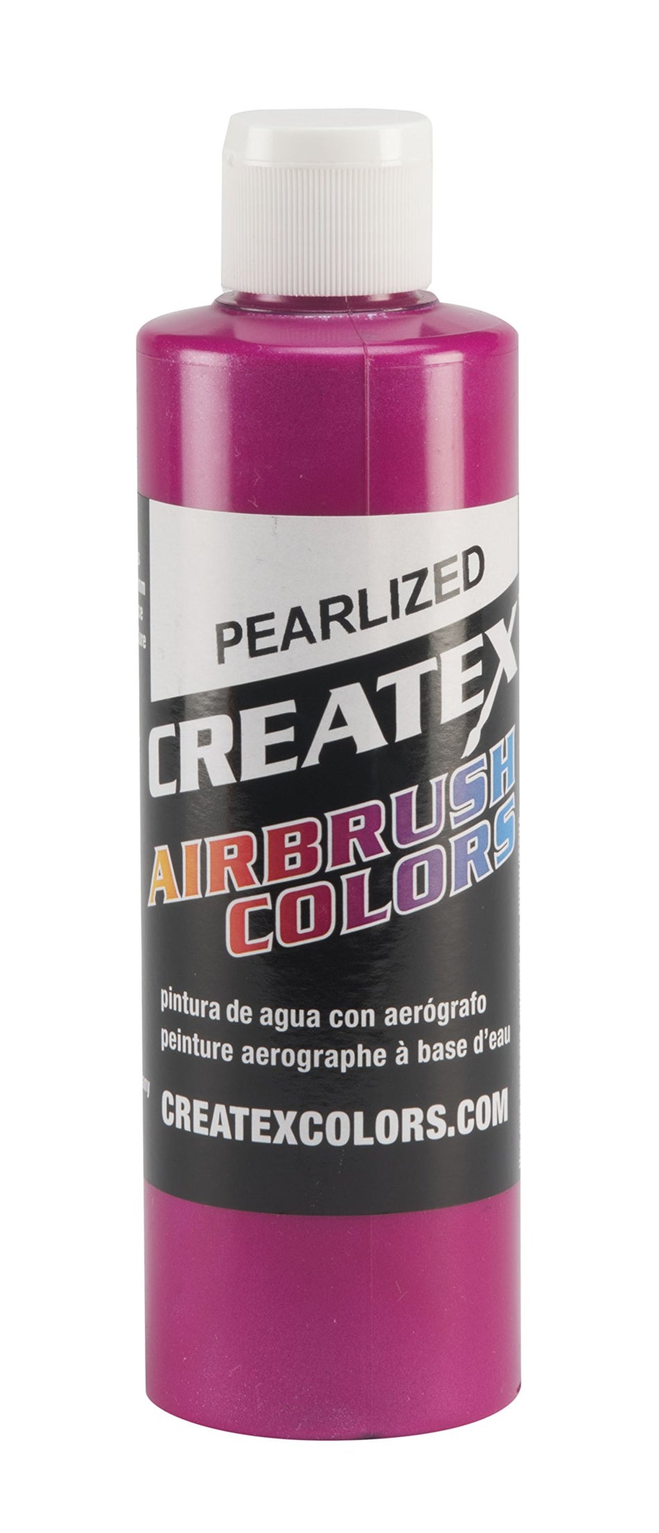 Createx Colors Paint for Airbrush, 8 oz, Pearl Magenta