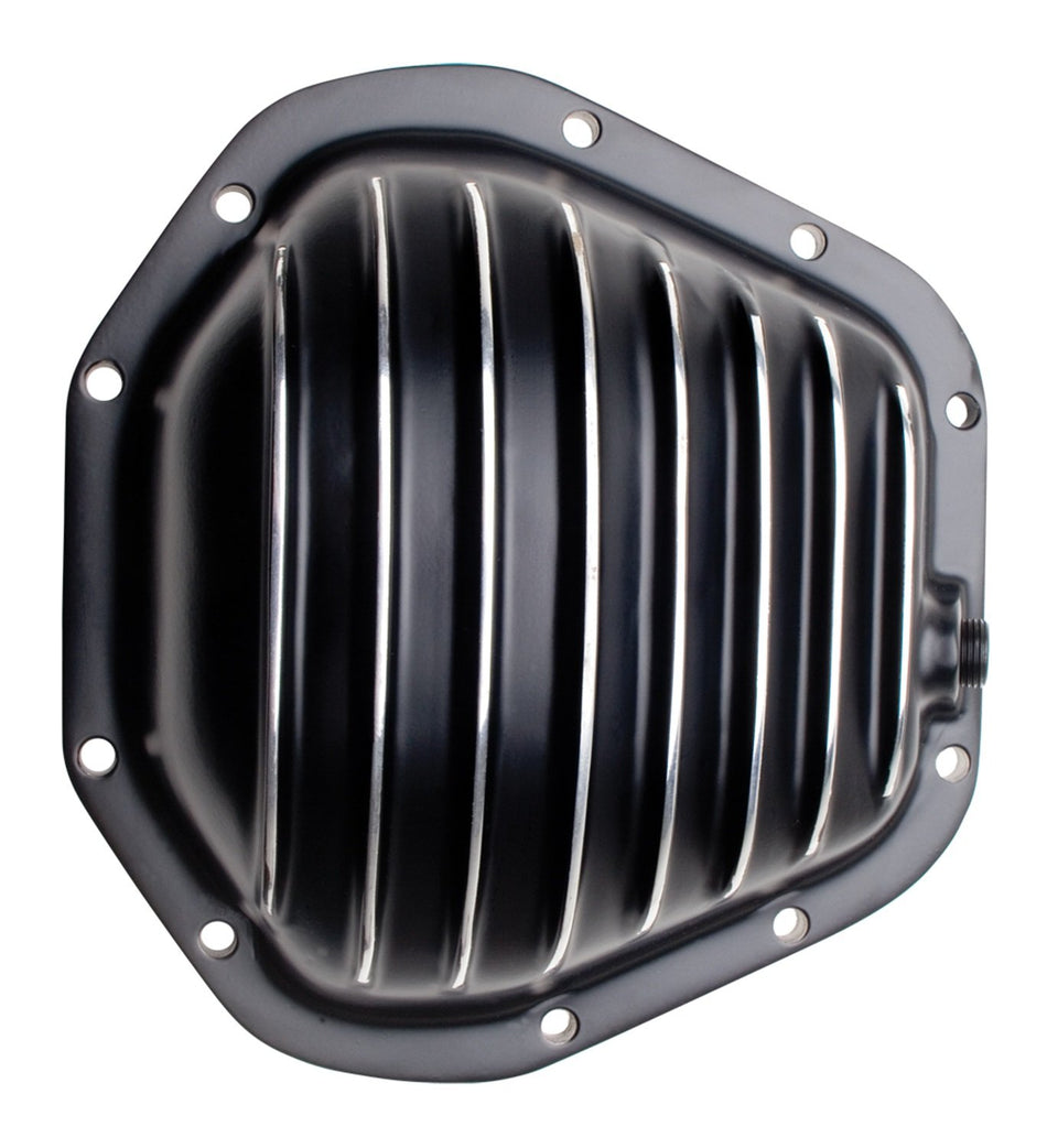 Trans-Dapt Performance 9935 Polished Aluminum Differential Cover Kit Satin Black Incl. Bolts/Gasket Polished Aluminum Differential Cover Kit