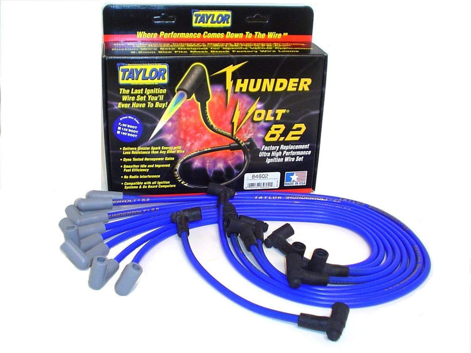 Taylor Cable 84602 ThunderVolt 8.2 Spark Plug Wire Set