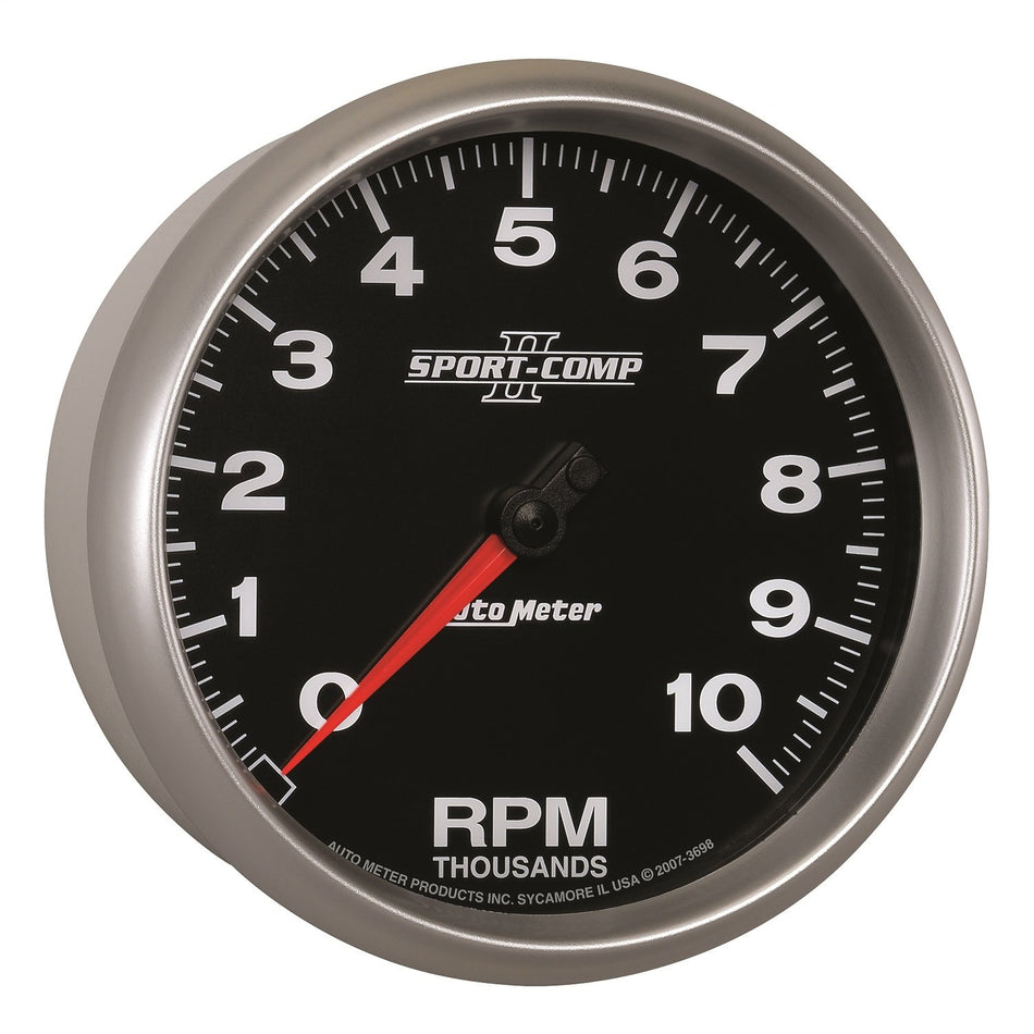 Auto Meter 3698 Sport-Comp II 5 10000 RPM In-Dash Tachometer