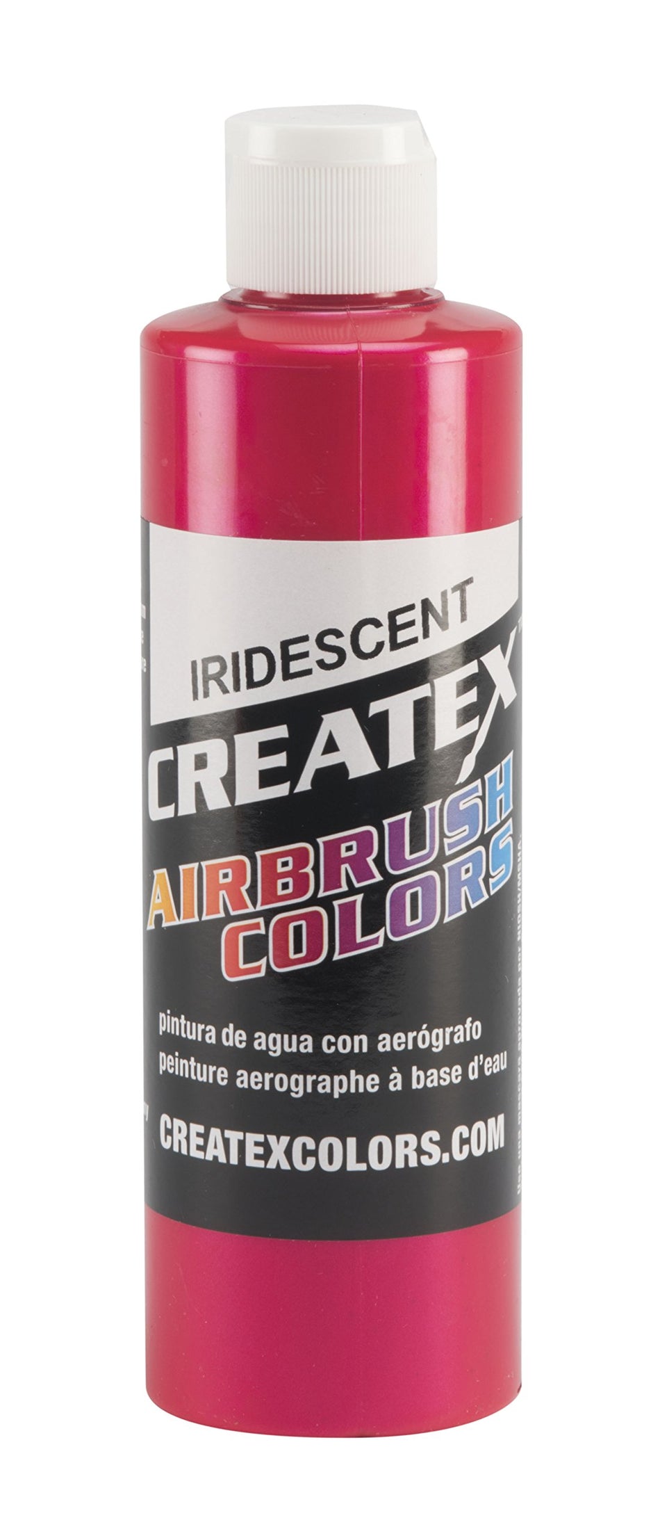Createx Colors Paint for Airbrush, 8 oz, Iridescent Red