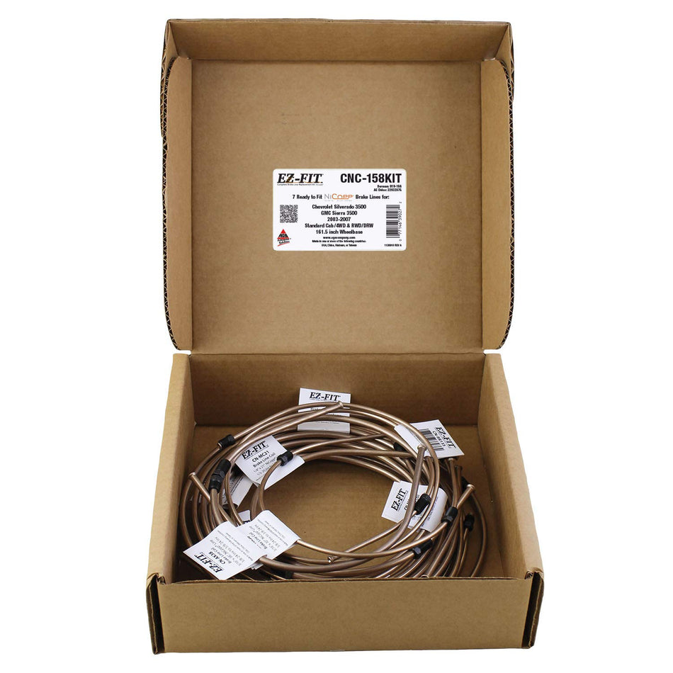 EZ-Fit NiCopp Kit, Silverado 3500 Sierra 3500 2003-2007 Std/4WD/RWD/DRW, CNC-158KIT