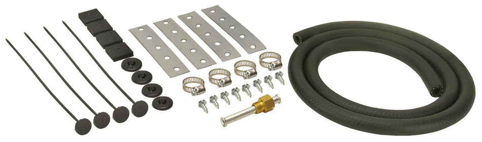 Derale 13006 Transmission Cooler Install Kit , Black
