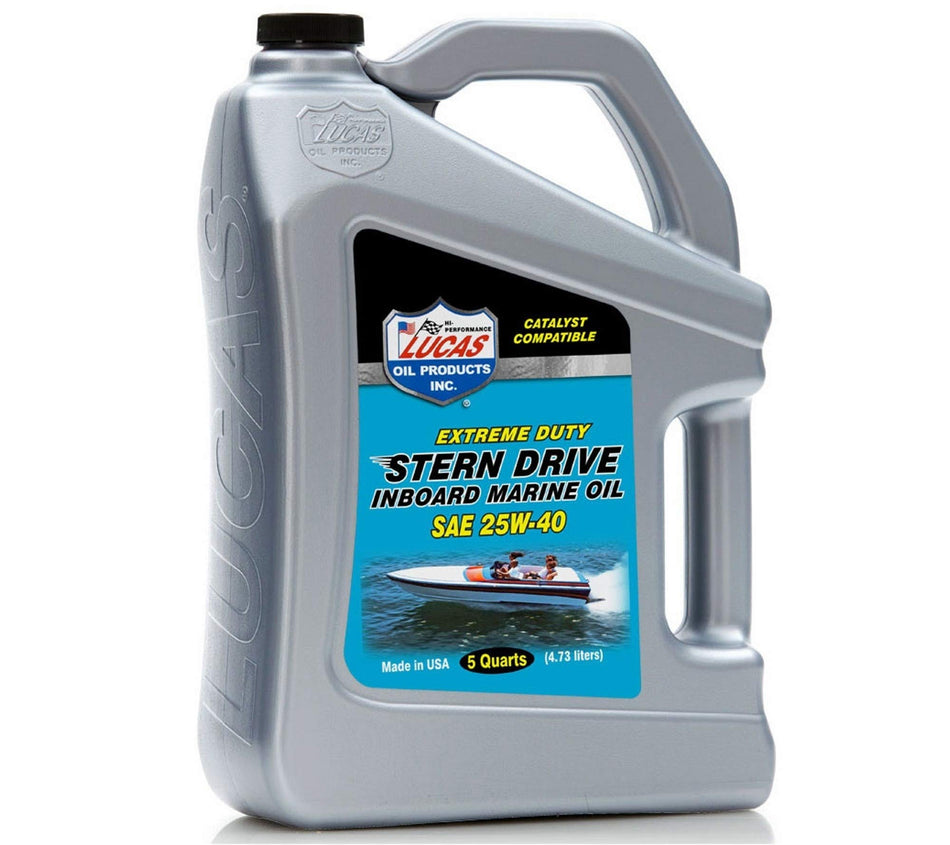 SAE 25W-40 Stern Drive Inboard Marine Oil FC-W/3x1/5 Quart