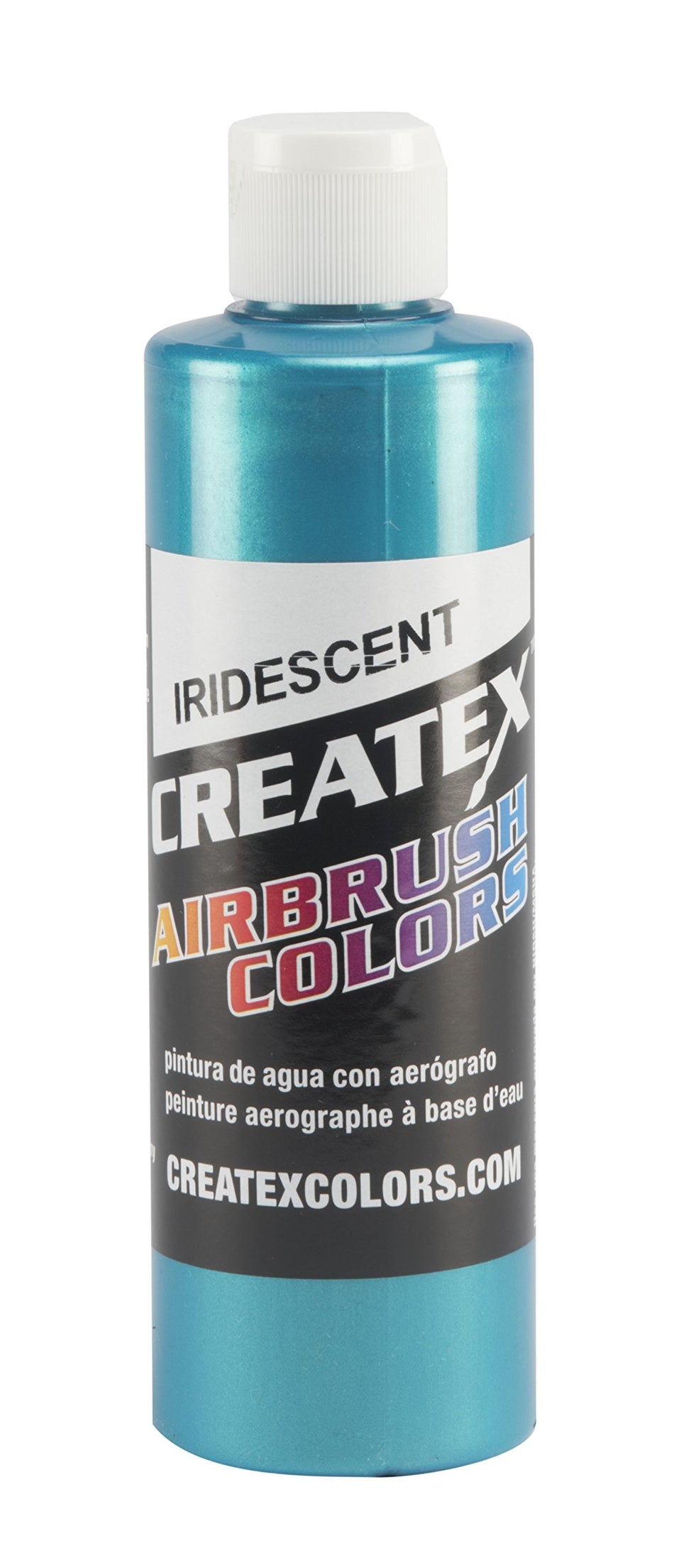 Createx Colors Paint for Airbrush, 8 oz, Iridescent Turquoise