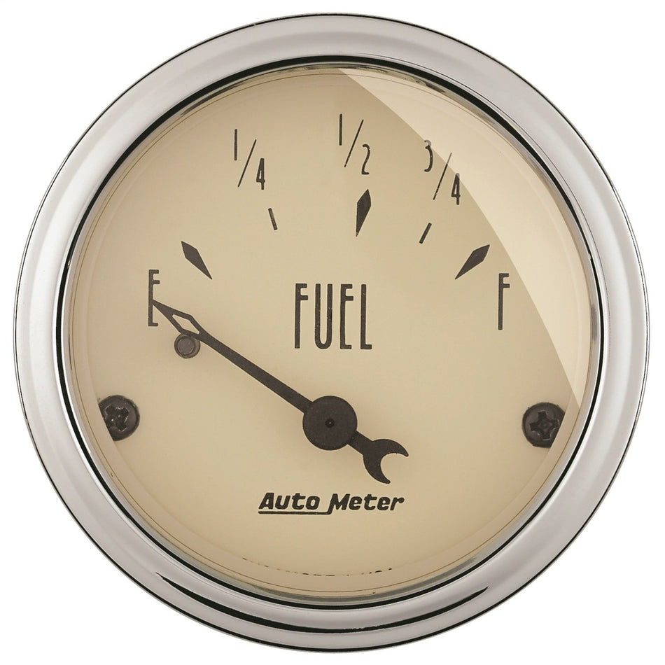 Auto Meter 1816 Antique Beige Fuel Level Gauge