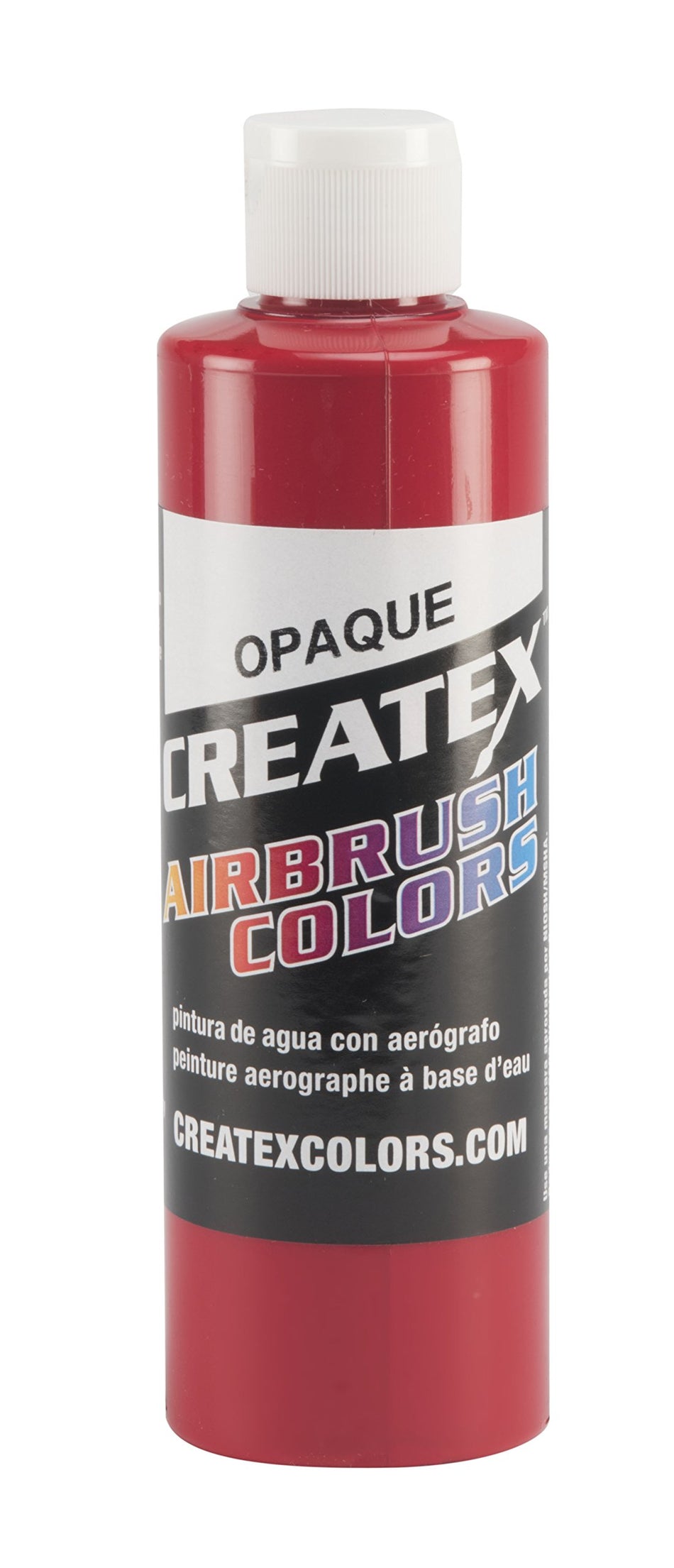 Createx Colors Paint for Airbrush, 8 oz, Opaque Red