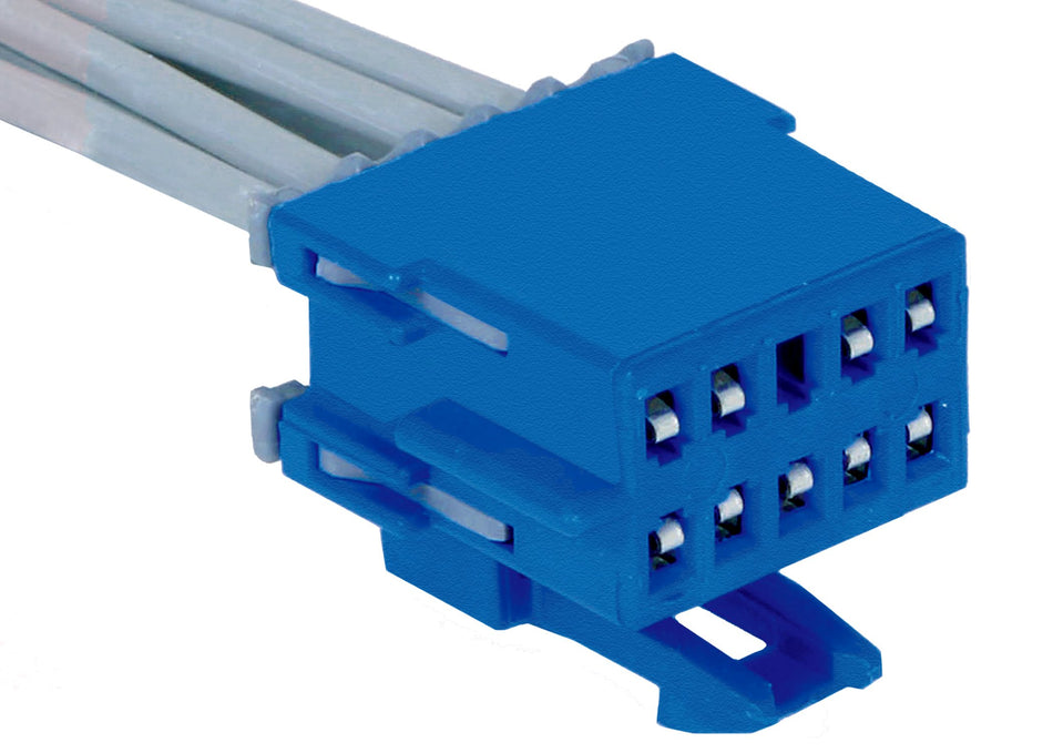 ACDelco GM Original Equipment PT224 10-Way Female Blue Multi-Purpose Pigtail