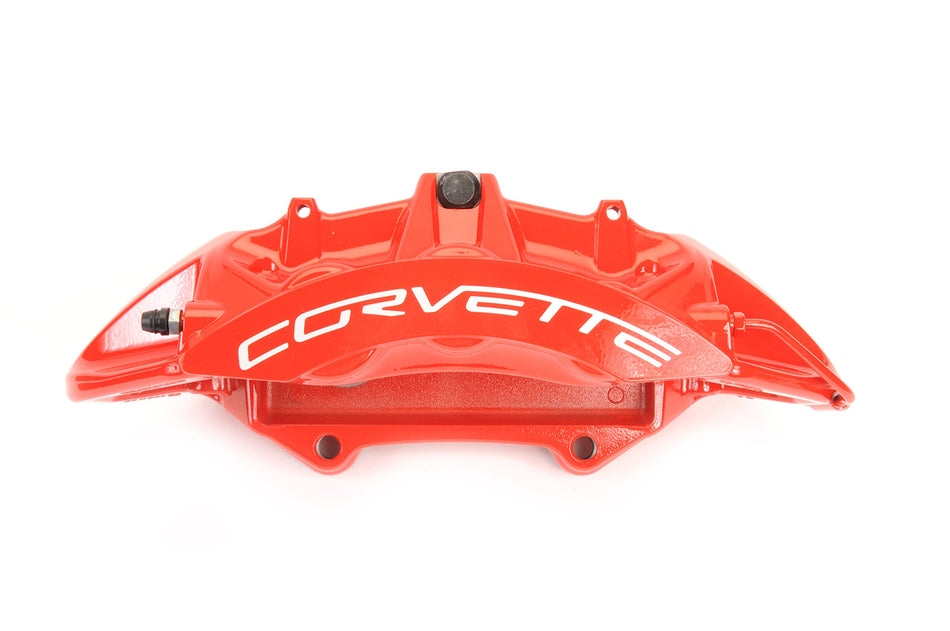 ACDelco GM Original Equipment 172-2525 Red Front Driver Side Disc Brake Caliper Assembly