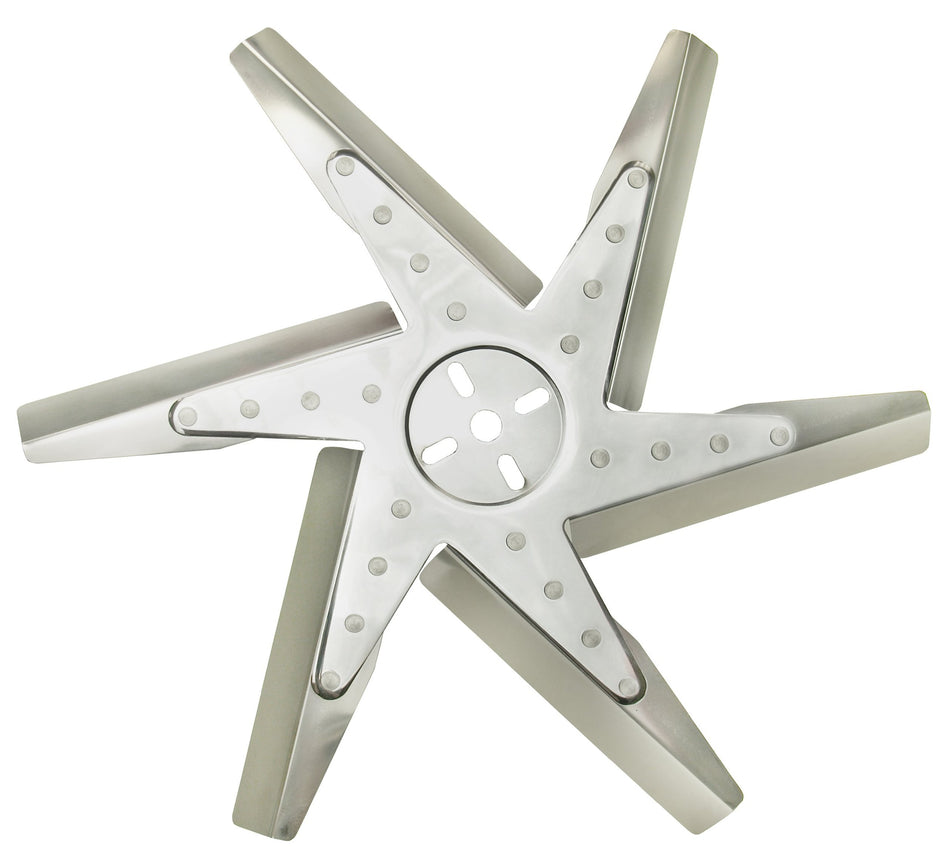 Derale 19718 18 High Performance Stainless Steel Flex Fan Reverse Rotation