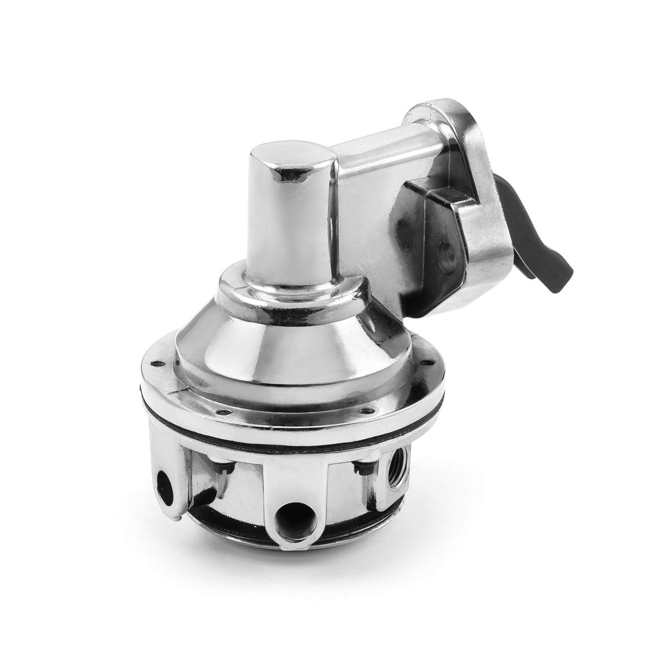 PCE by Speedmaster PCE146.1012 Fits Chevy BBC 454 High Volume Mechanical Fuel Pump Chrome 1/4 NPT Fitting