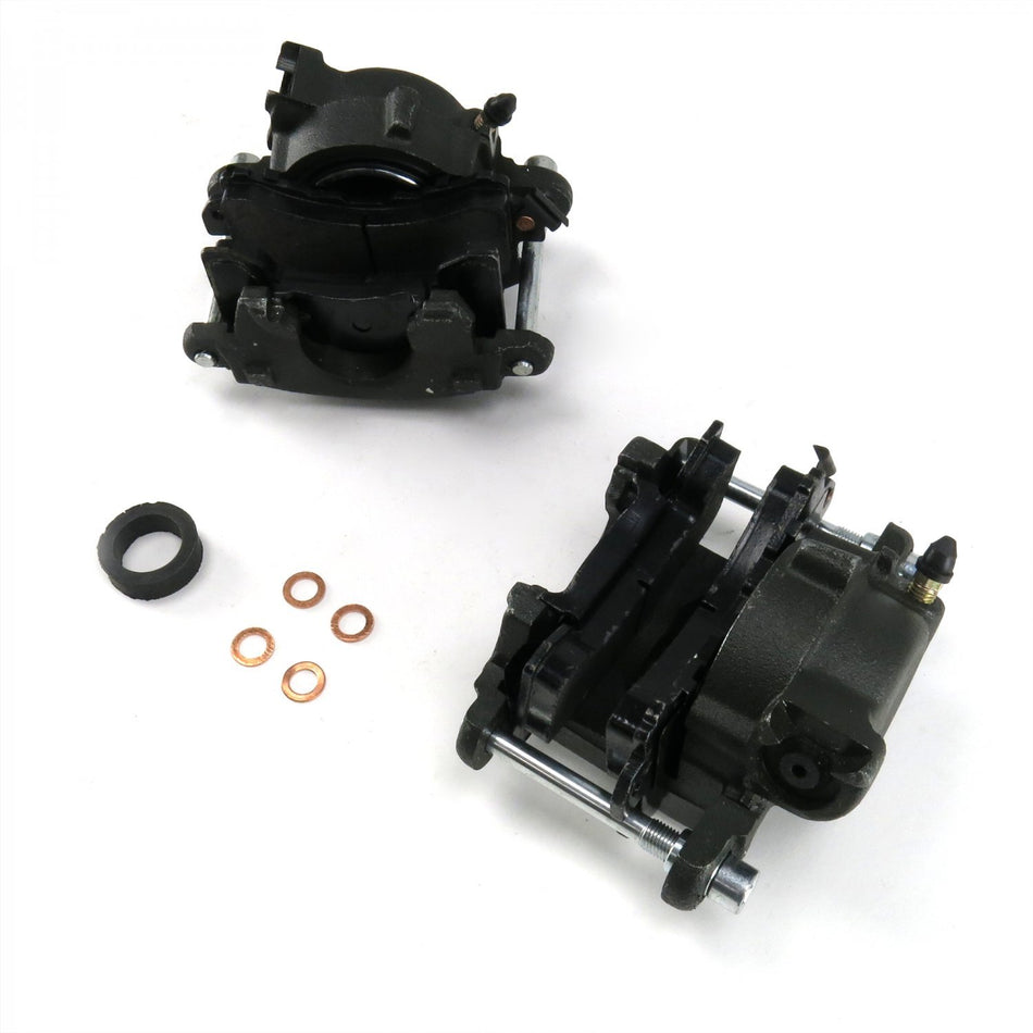 Helix 23165 Iron Single Piston Caliper, Pair