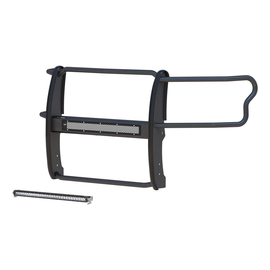 ARIES 2170012 Pro Series Black Steel Grille Guard with Light Bar, Select Ford F-150