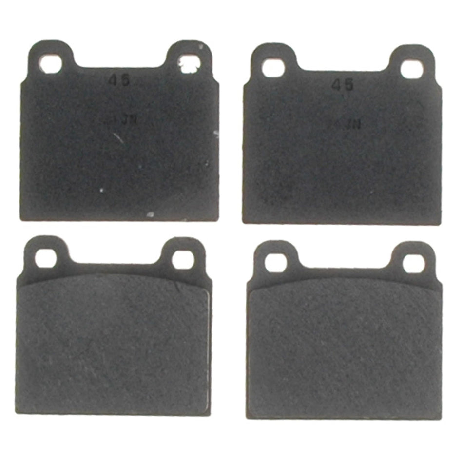 ACDelco Gold 17D45 Organic Front Disc Brake Pad Set