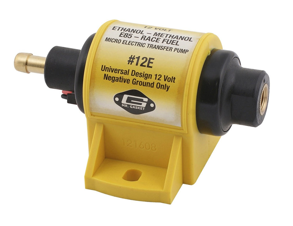 Mr. Gasket Micro Electric Fuel Pump, E85 Alcohol